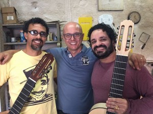Fernando César, Lineu Bravo e Rogério Caetano